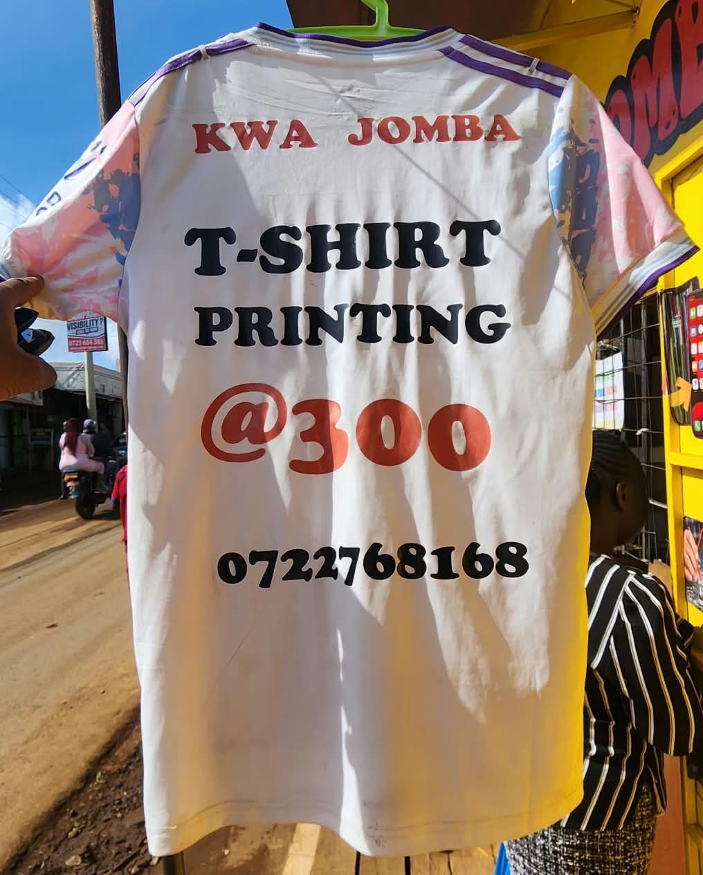 branded t-shirt